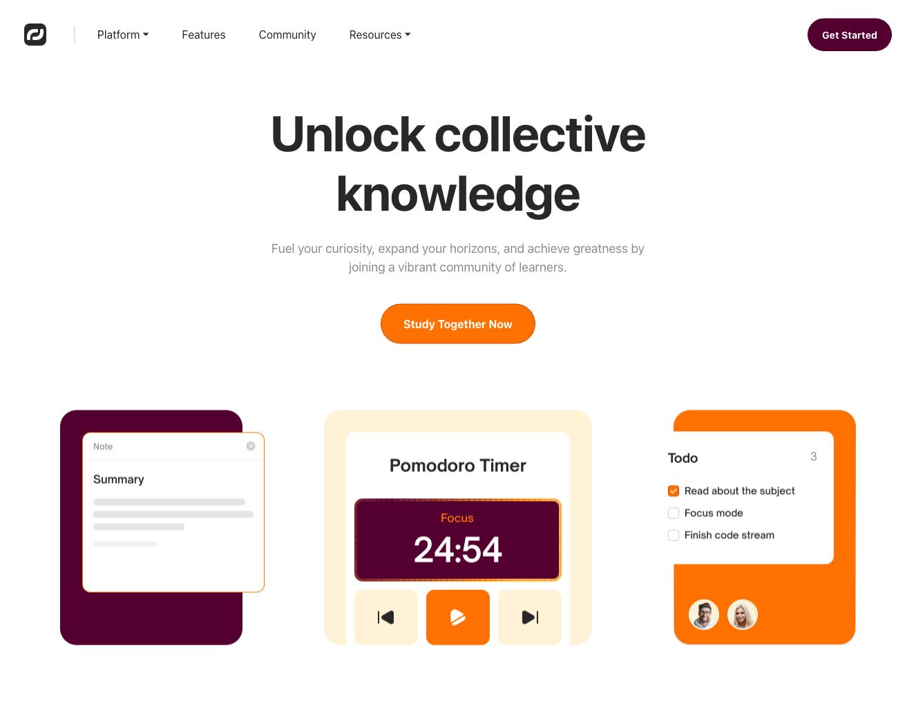 Hero section Component