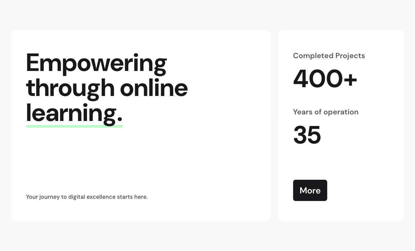 Bootstrap About Component