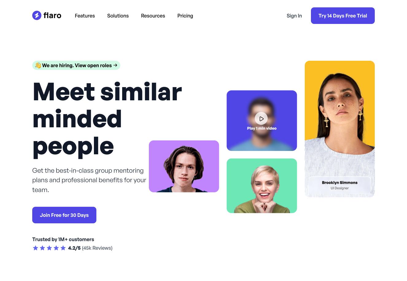 Hero section component #2