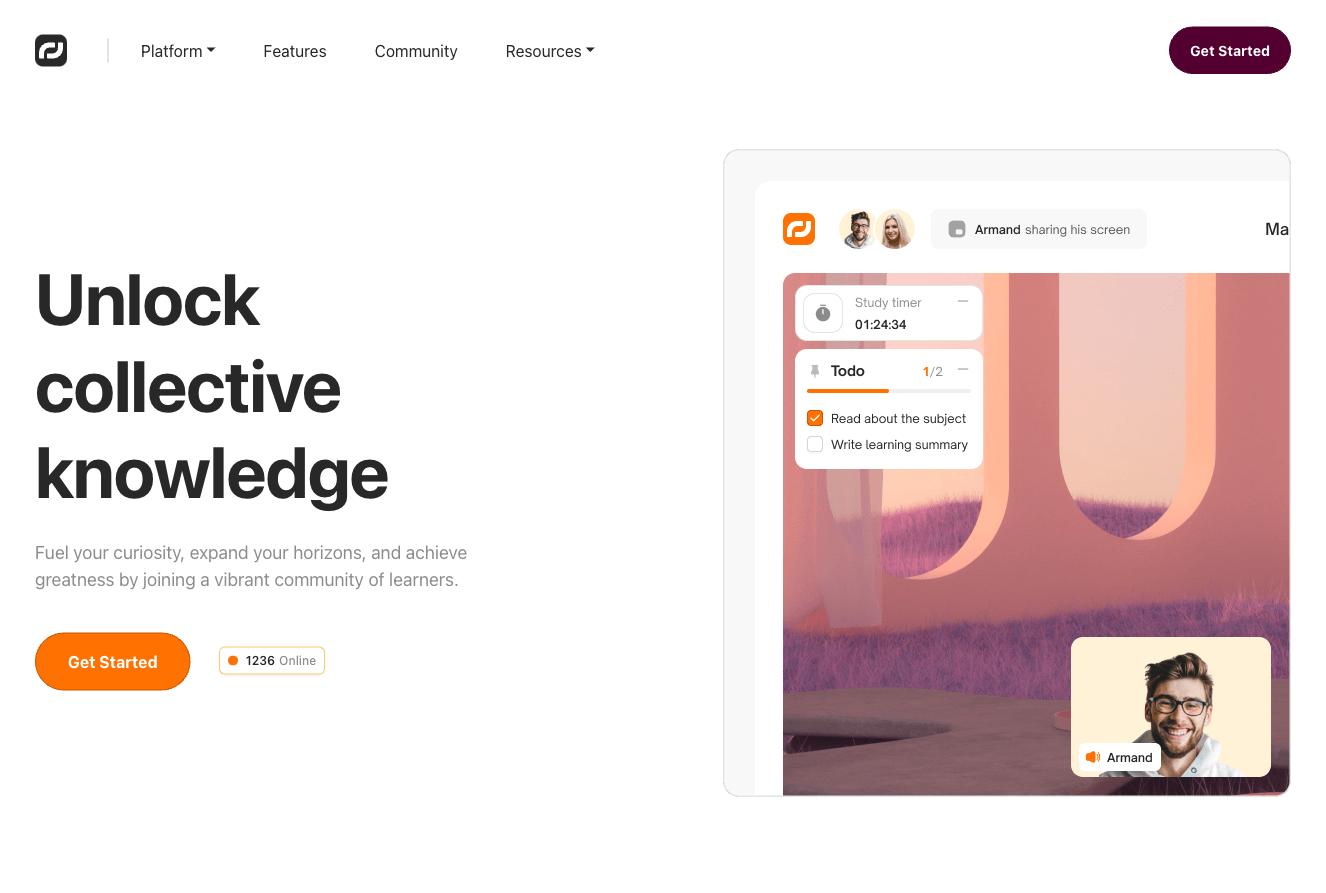 Hero section component #4