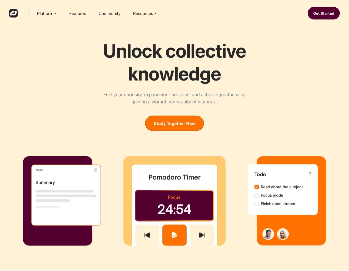 Hero section component #11