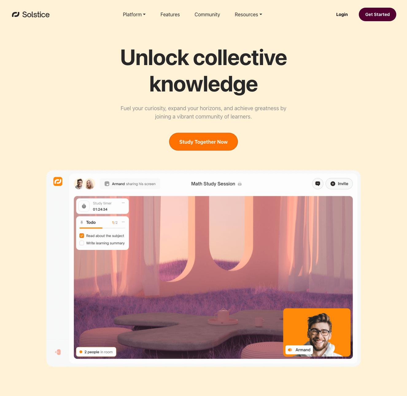 Hero section component #13