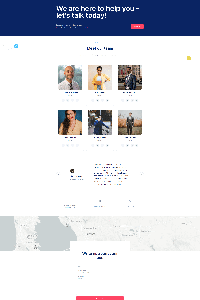 Justice Reliance Website Template for Law Firm