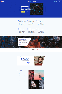 Vision Marketing Agency Website Template